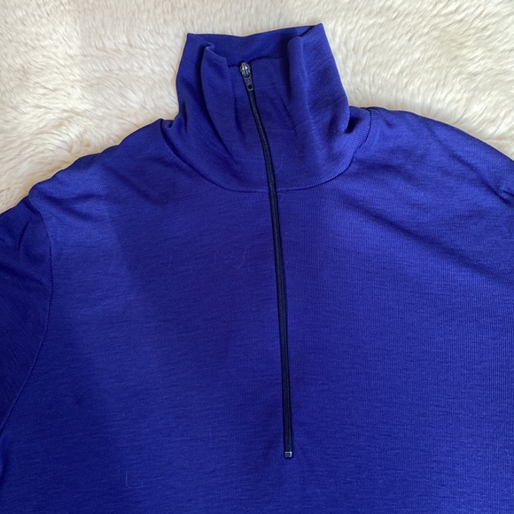 Vintage Patagonia Capilene Half Zip Size Medium Purple - Picture 3 of 10